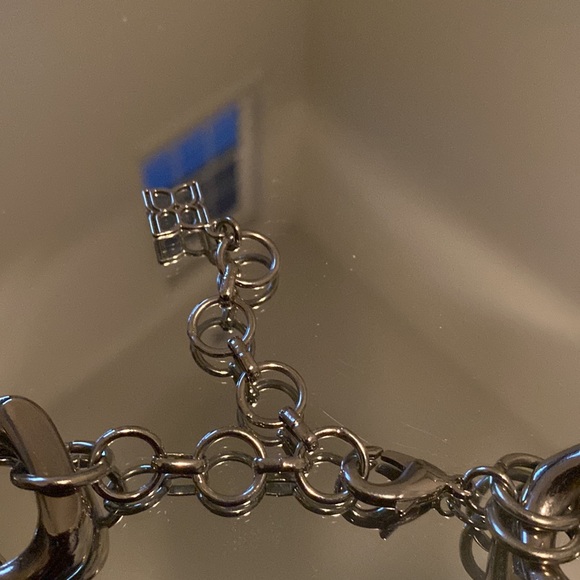 Bcbgmaxazria Wood and Silver Link Necklace - Picture 4 of 6